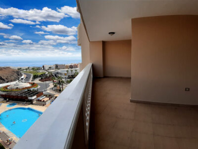 Апартамент с 2 спальнями с видом на океан в Пуэрто де Сантьяго
